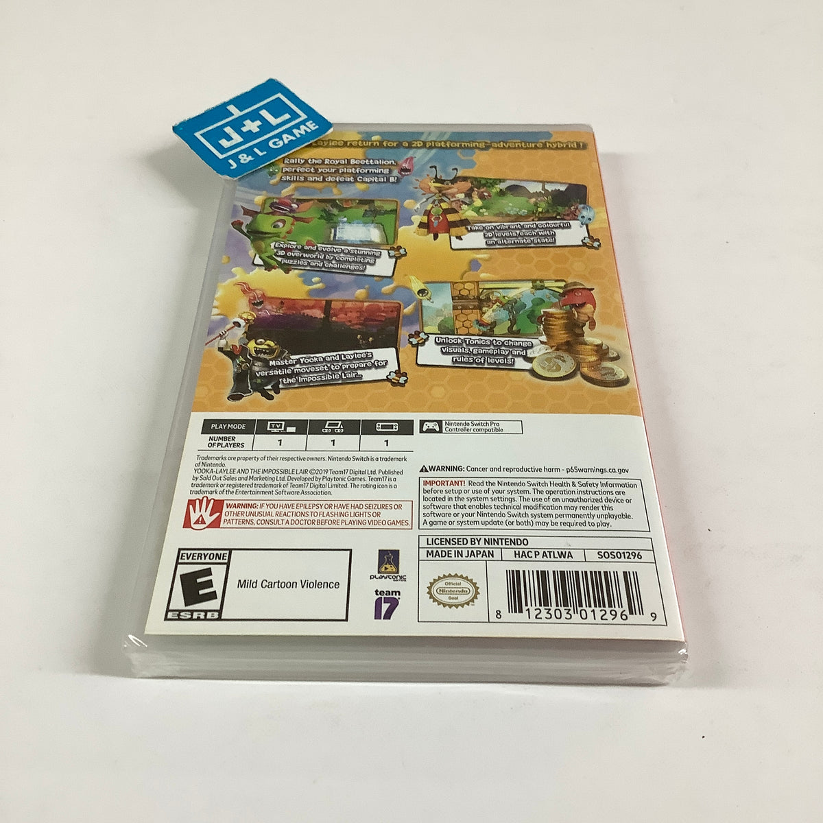 Yooka-Laylee & The Impossible Lair - (NSW) Nintendo Switch Video Games Team 17