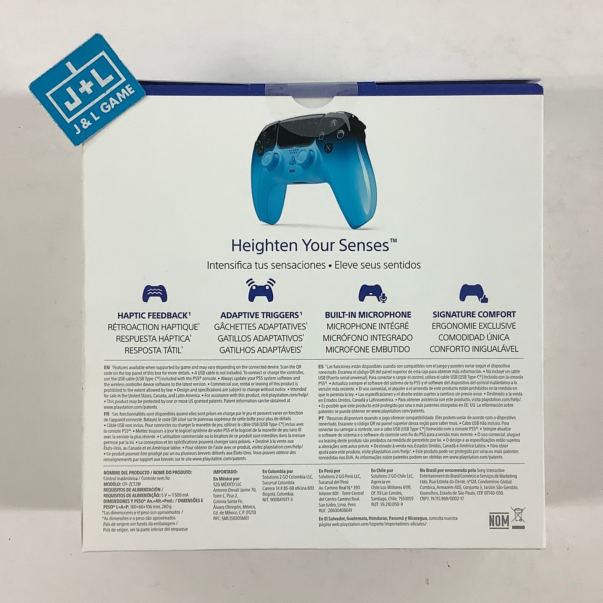 SONY PlayStation 5 DualSense Wireless Controller (Rhythm Blue) - (PS5) PlayStation 5 ACCESSORIES PlayStation
