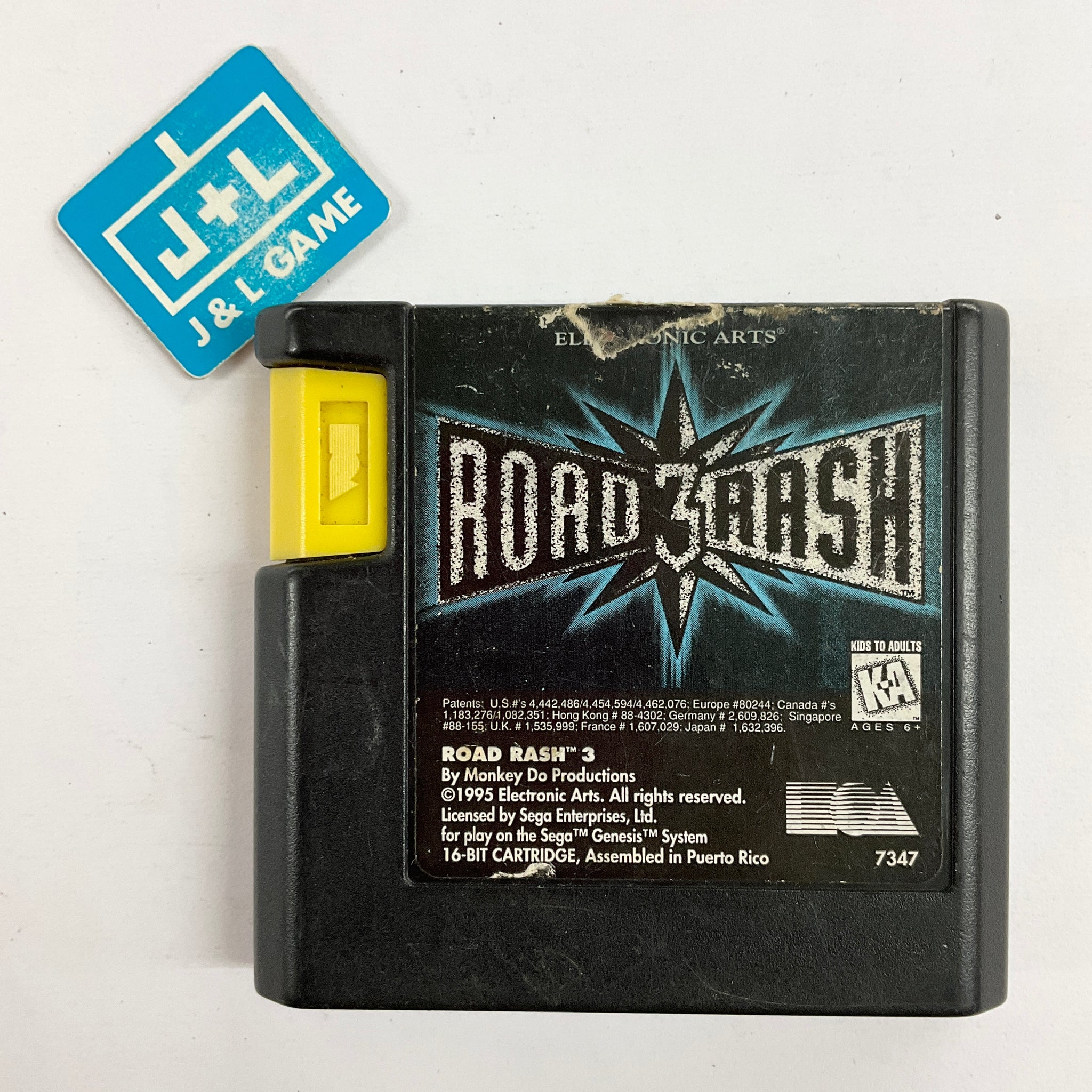 Road Rash 3 - (SG) SEGA Genesis [Pre-Owned] Video Games Electronic Arts   