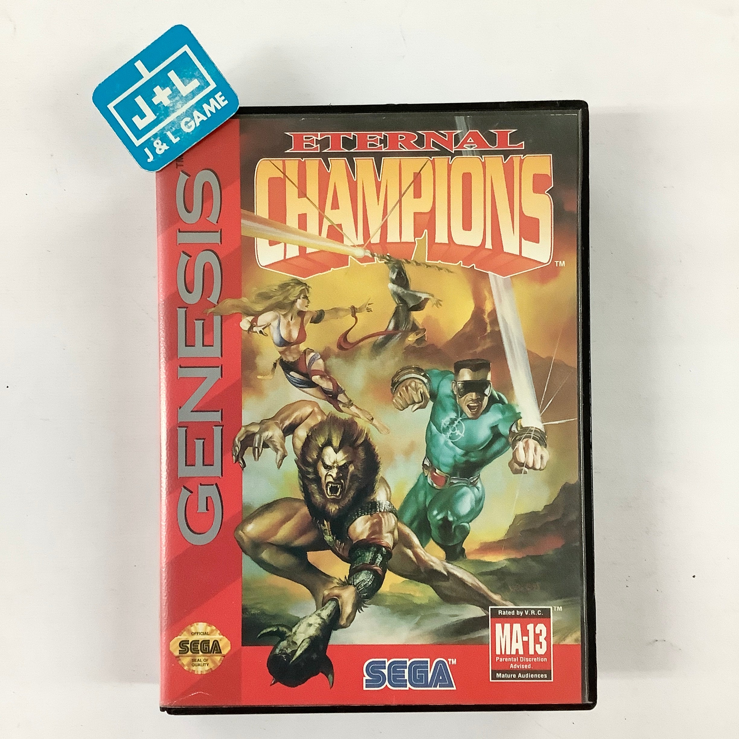 Eternal Champions - (SG) SEGA Genesis [Pre-Owned] Video Games Sega   