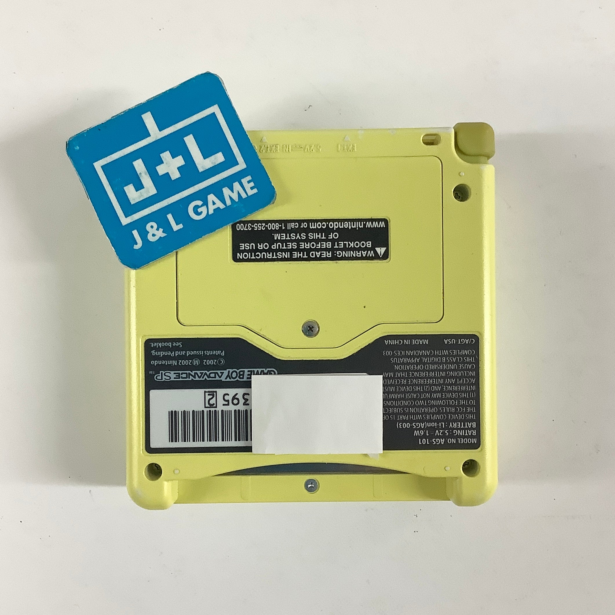 Nintendo Game Boy Advance SP Console AGS - 101 (SpongeBob SquarePants) - (GBA) Game Boy Advance SP [Pre-Owned]