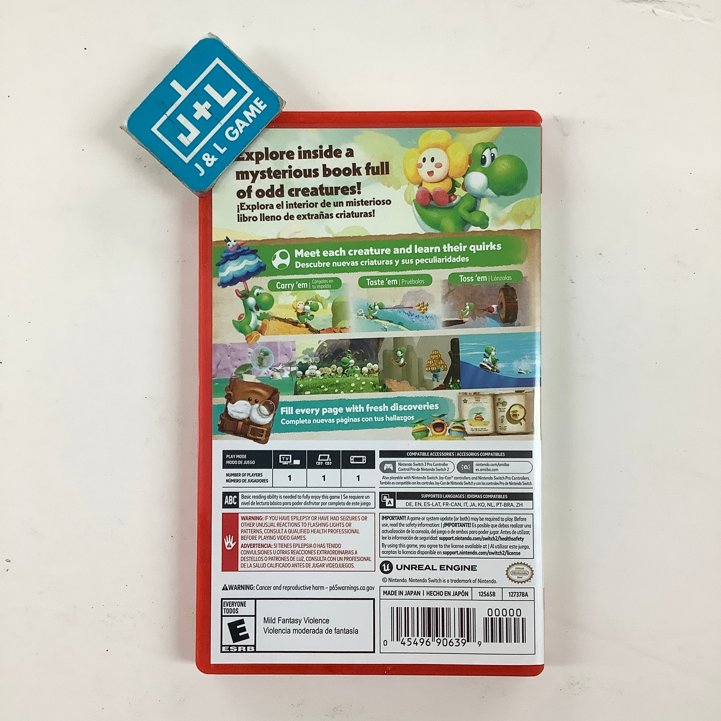 Yoshi and the Mysterious Book - (NS2) Nintendo Switch 2 [Pre-Owned]