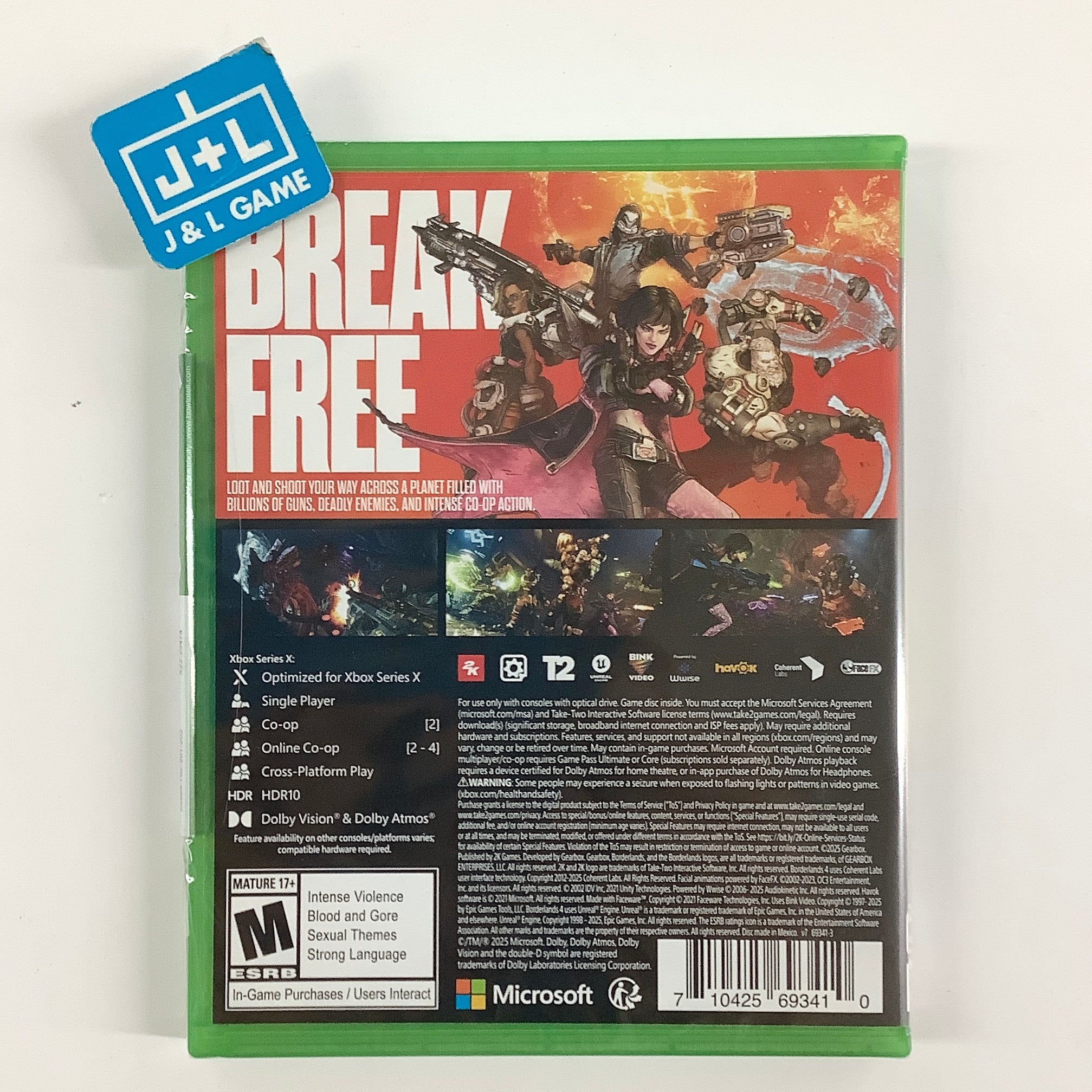 Borderlands 4 - (XSX) Xbox Series X Video Games 2K