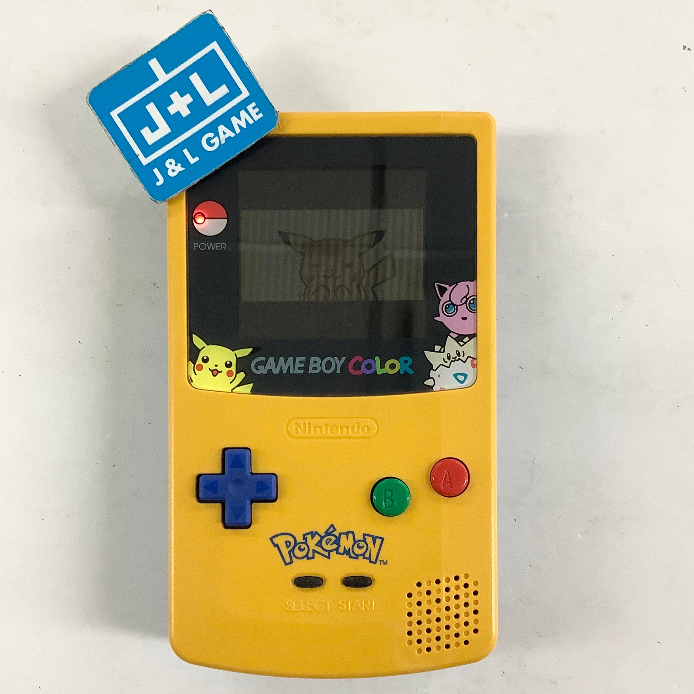 Nintendo Game Boy Color Console (Pokemon Yellow) - (GBC) Game Boy Color [Pre-Owned]