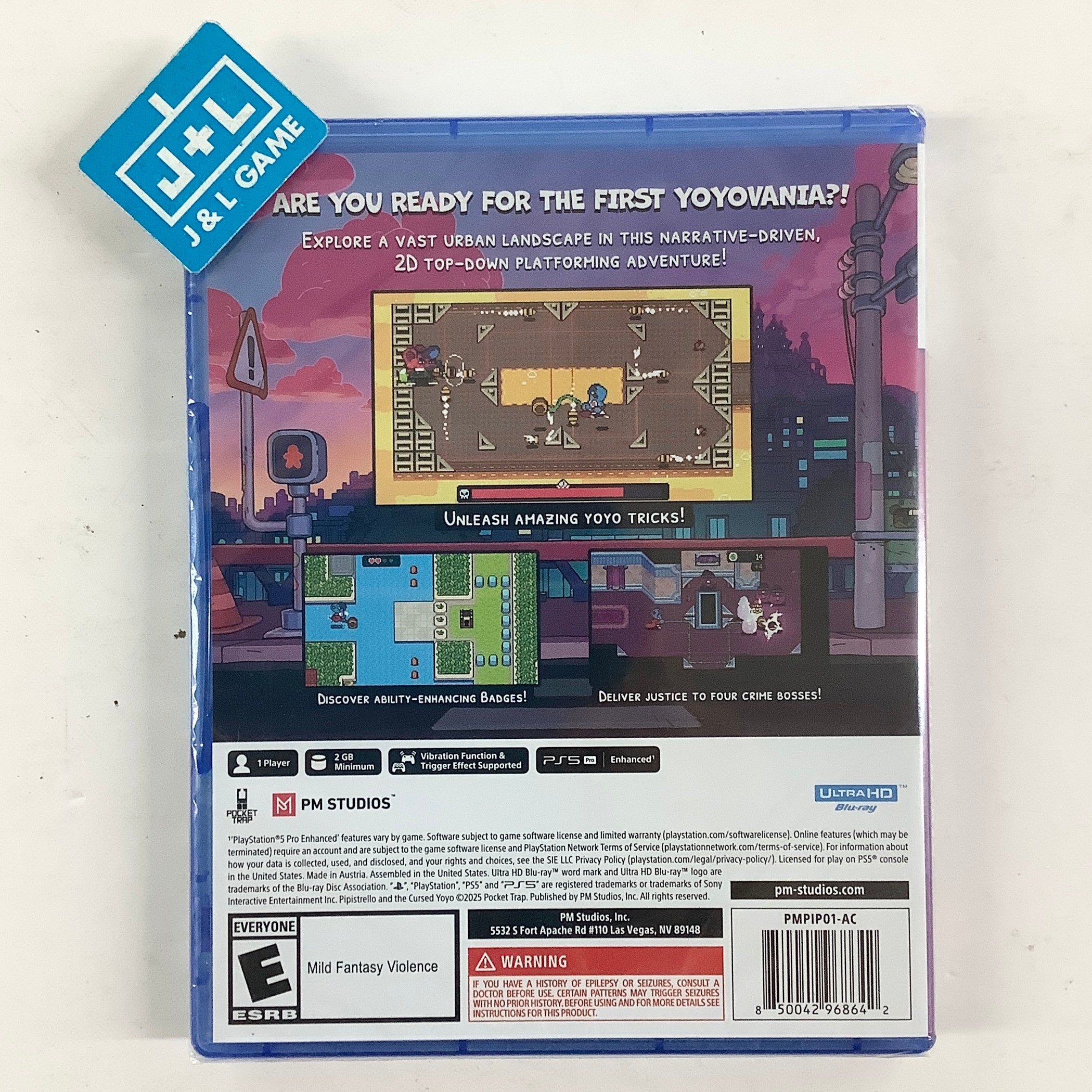 Pipistrello and the Cursed Yoyo - (PS5) PlayStation 5 Video Games PM Studios