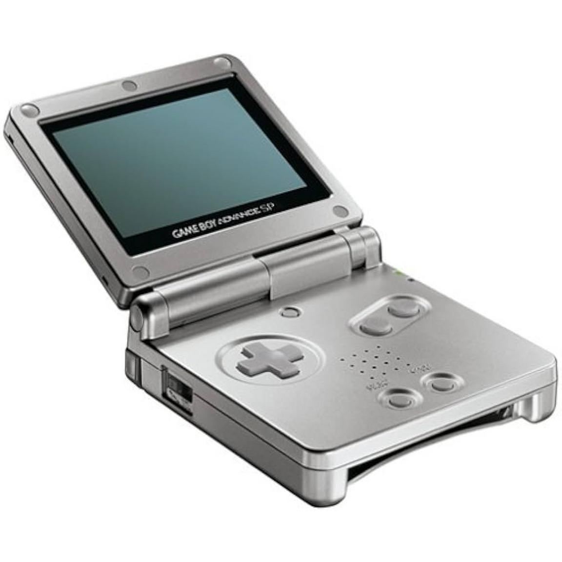 Nintendo Game Boy Advance SP Console AGS-001 (Silver) - (GBA) Game Boy Advance SP [Pre-Owned]