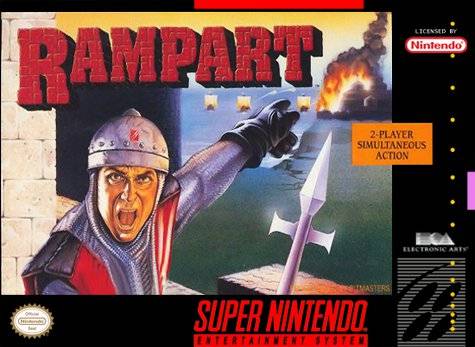 Rampart - (SNES) Super Nintendo [Pre-Owned] Video Games Electronic Arts