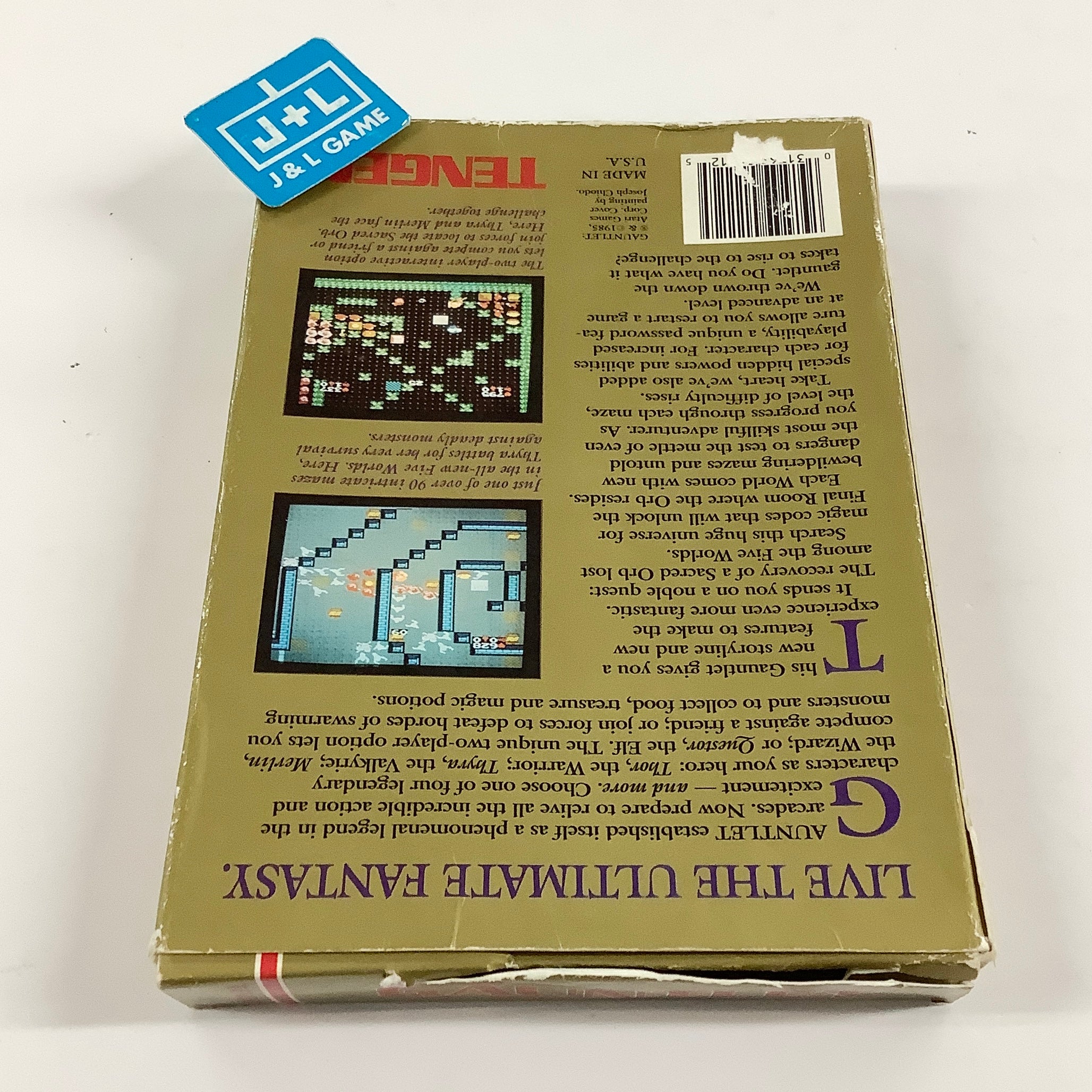 Gauntlet (Tengen Unlicensed) - (NES) Nintendo Entertainment System [Pre-Owned]