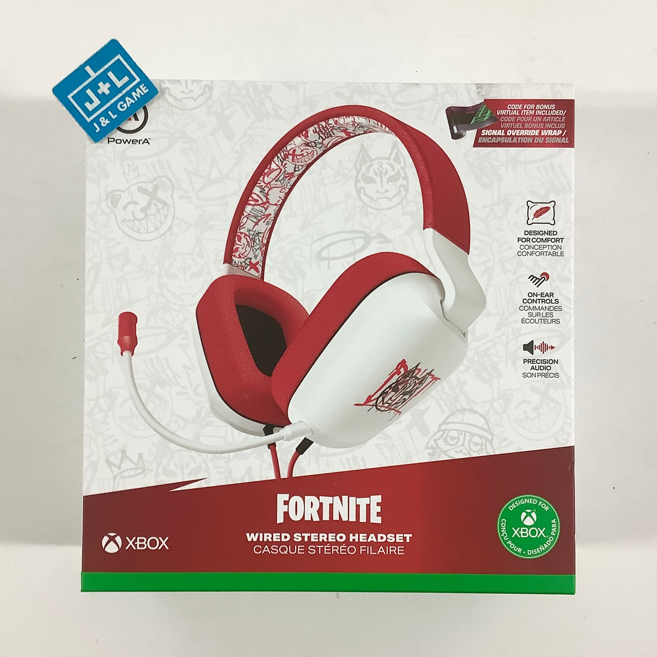 PowerA Wired Stereo Headset ( Fortnite: Drif) - (XSX) Xbox Series X|S ACCESSORIES PowerA