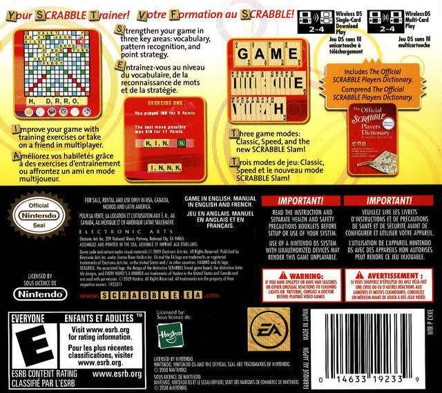 Scrabble - (NDS) Nintendo DS [Pre-Owned]