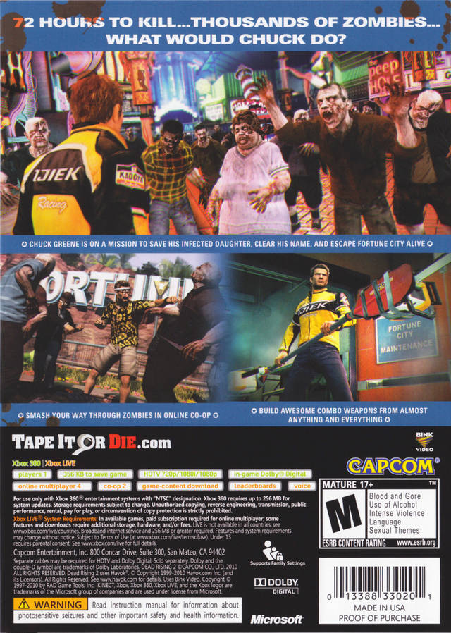 Dead Rising 2 - Xbox 360 [Pre-Owned] Video Games Capcom   