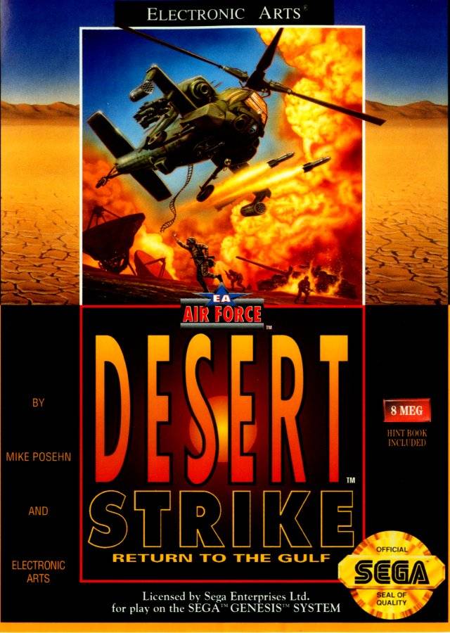 Desert Strike - (SG) Sega Genesis [Pre-Owned] Video Games Electronic Arts   