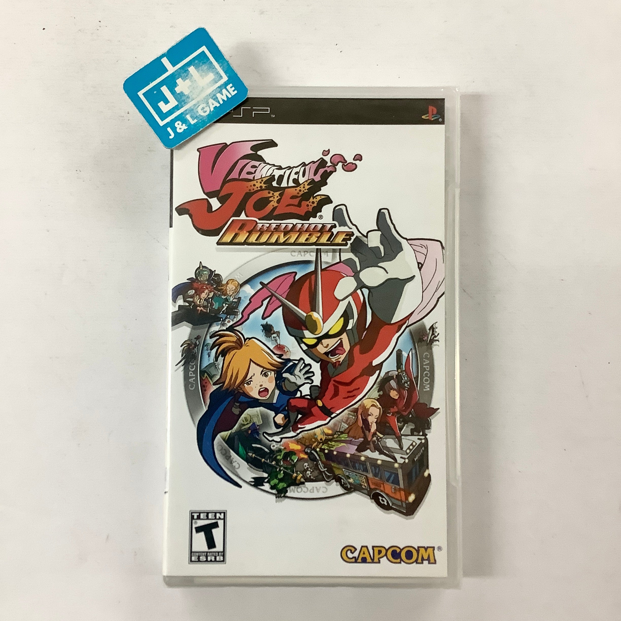 Viewtiful Joe Red Hot Rumble - Sony PSP Video Games Capcom   