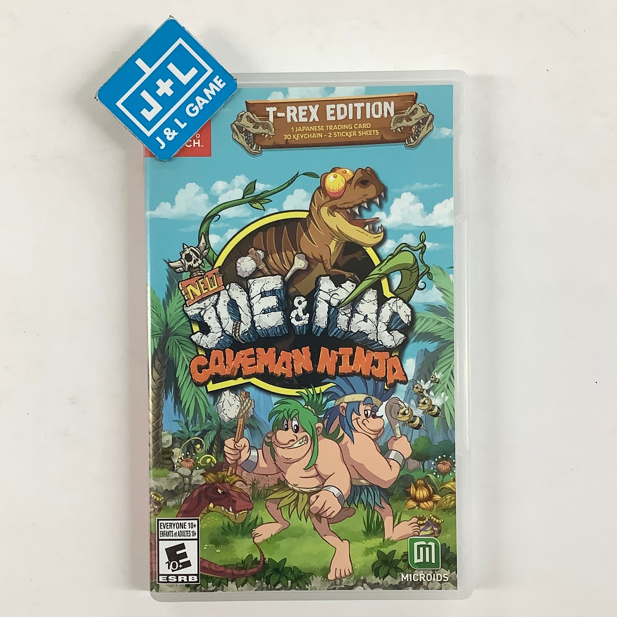 New Joe and Mac: Caveman Ninja (T-Rex Edition) - (NSW) Nintendo Switch