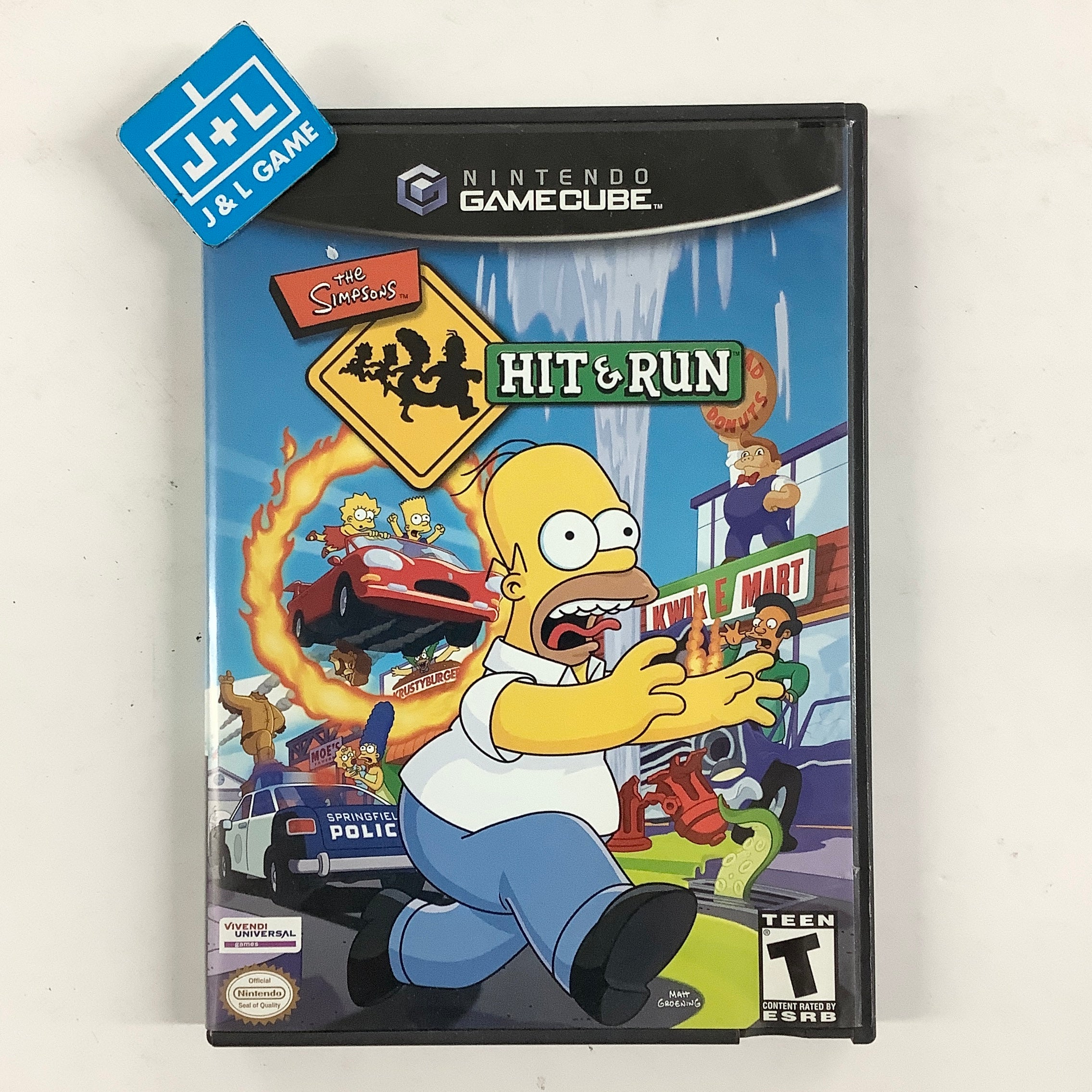 The Simpsons Hit & Run - (GC) GameCube [Pre-Owned] Video Games Nintendo