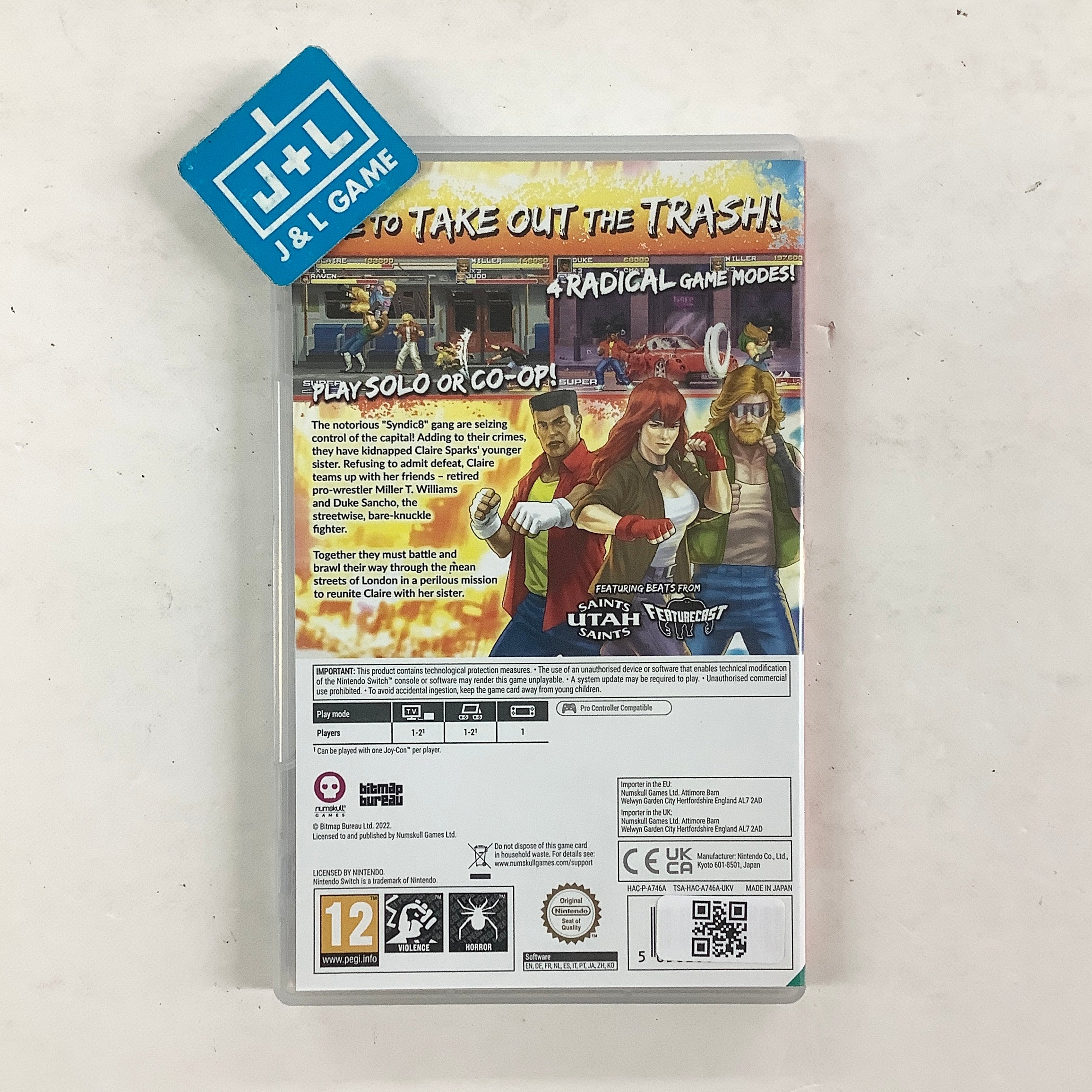 Final Vendetta - (NSW) Nintendo Switch [Pre-Owned] (European Import) Video Games Numskull Games