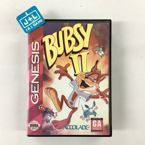 Bubsy II - (SG) SEGA Genesis [Pre-Owned] Video Games Accolade   