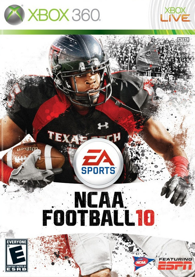 NCAA Football 10 - Xbox 360 Video Games Electronic Arts