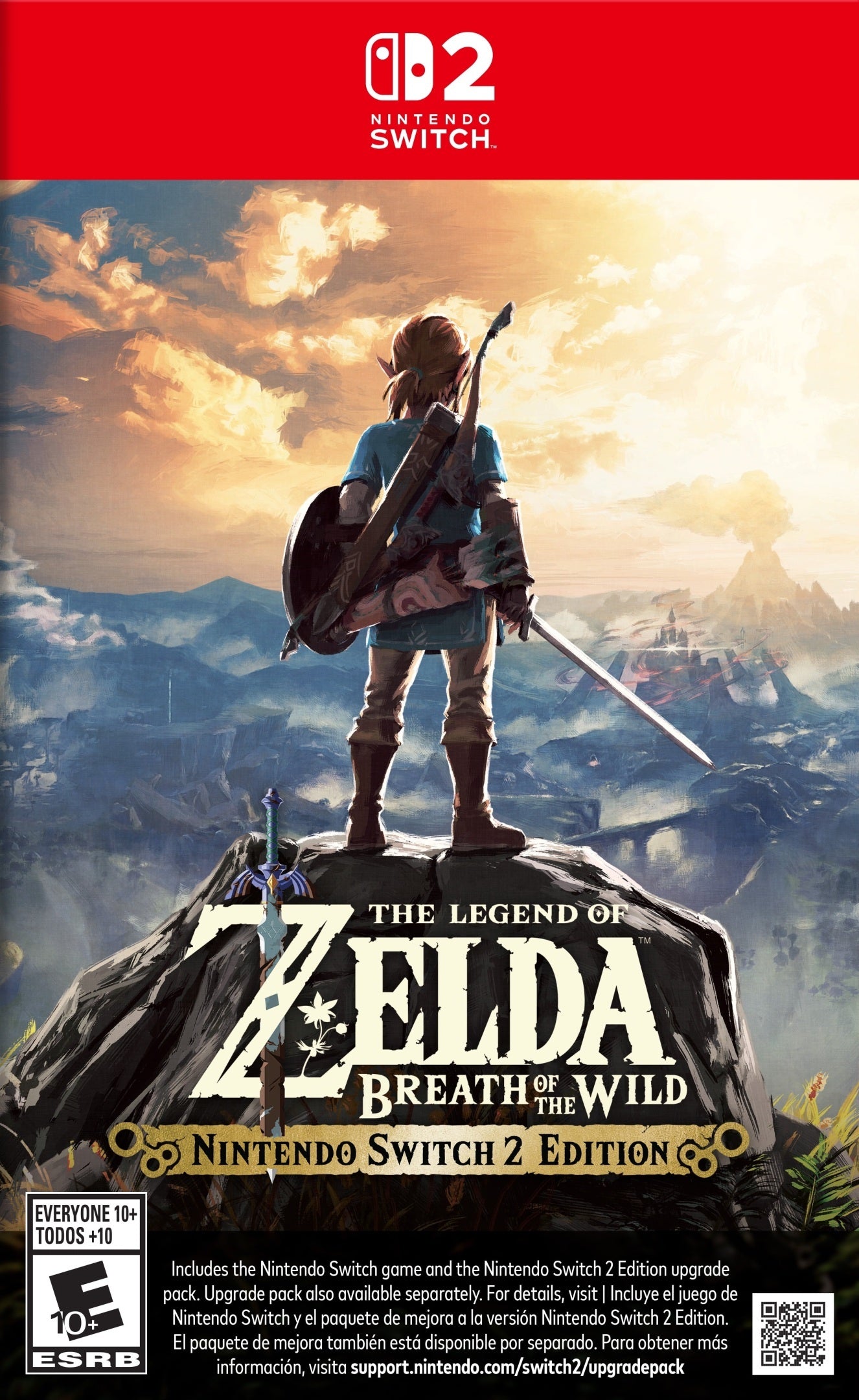 The Legend of Zelda: Breath of the Wild (Nintendo Switch 2 Edition) - (NS2) Nintendo Switch 2 Video Games Nintendo