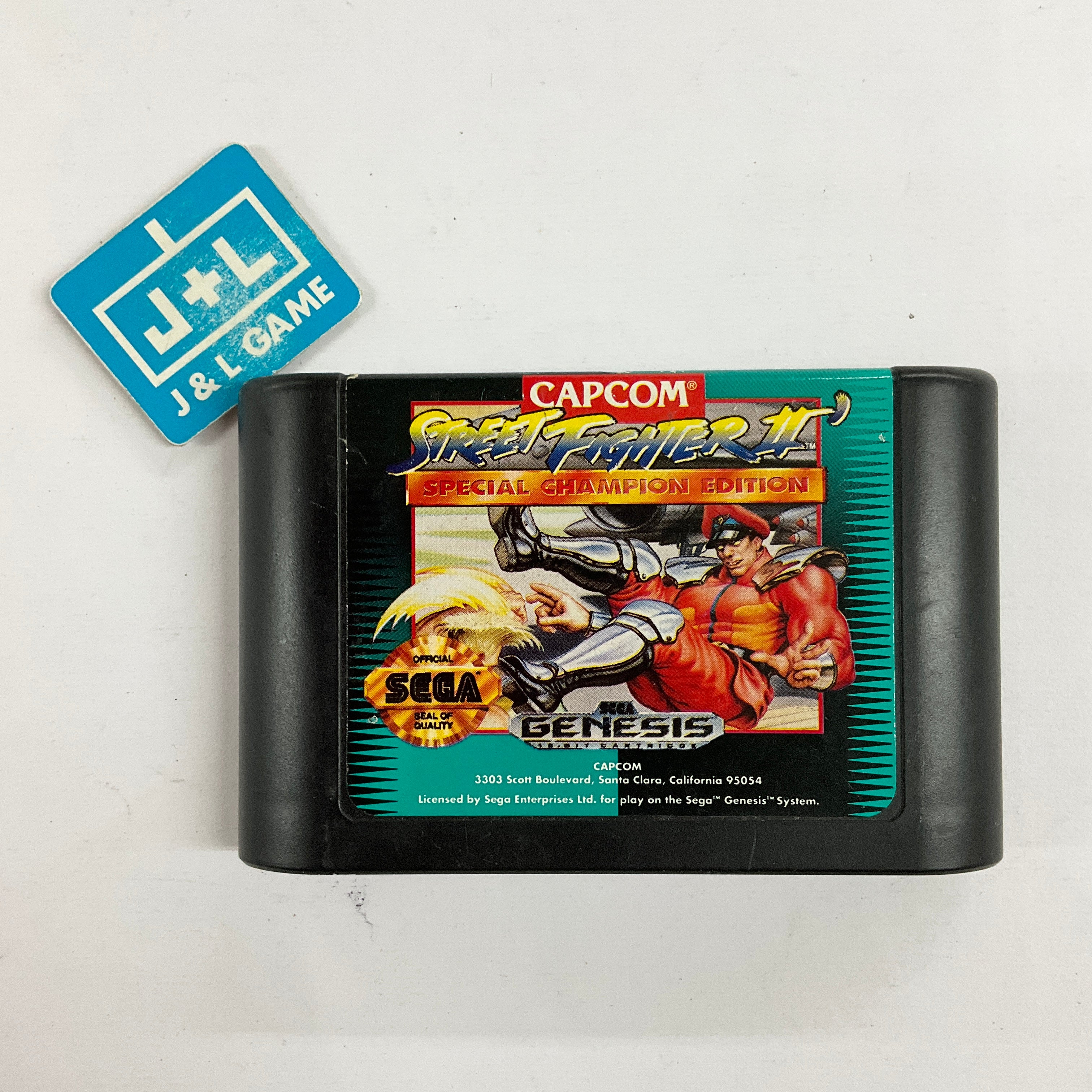 Street Fighter II: Special Champion Edition - (SG) SEGA Genesis [Pre-Owned] Video Games Capcom   