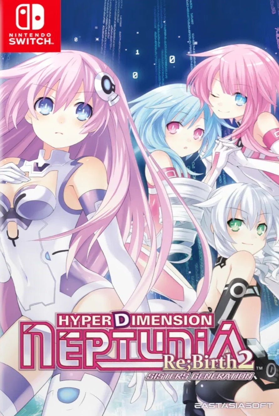Hyperdimension Neptunia Re;Birth2: Sisters Generation - (NSW) Nintendo Switch (Asia Import) Video Games EastAsiaSoft