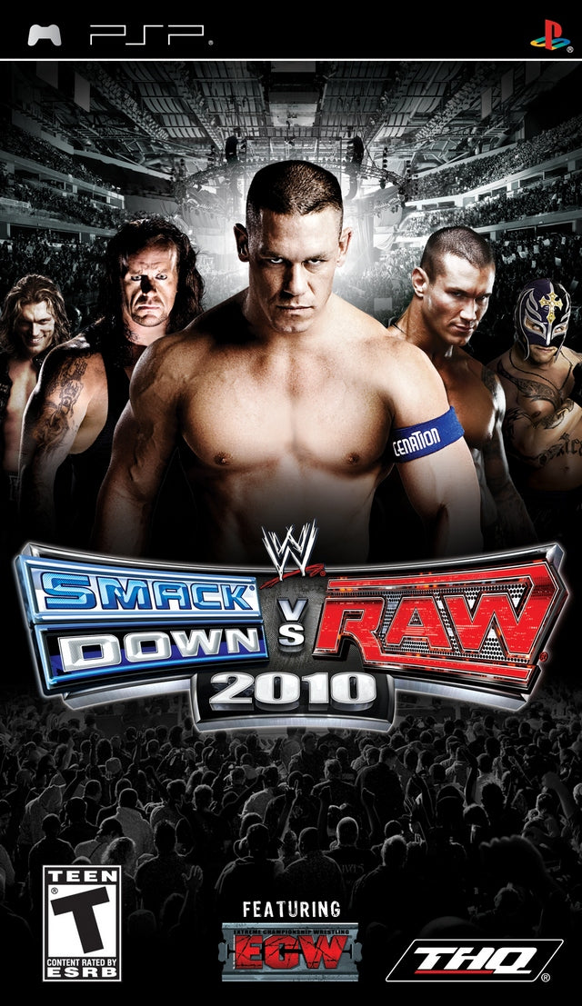 WWE SmackDown vs. Raw 2010 - Sony PSP [Pre-Owned] Video Games THQ   