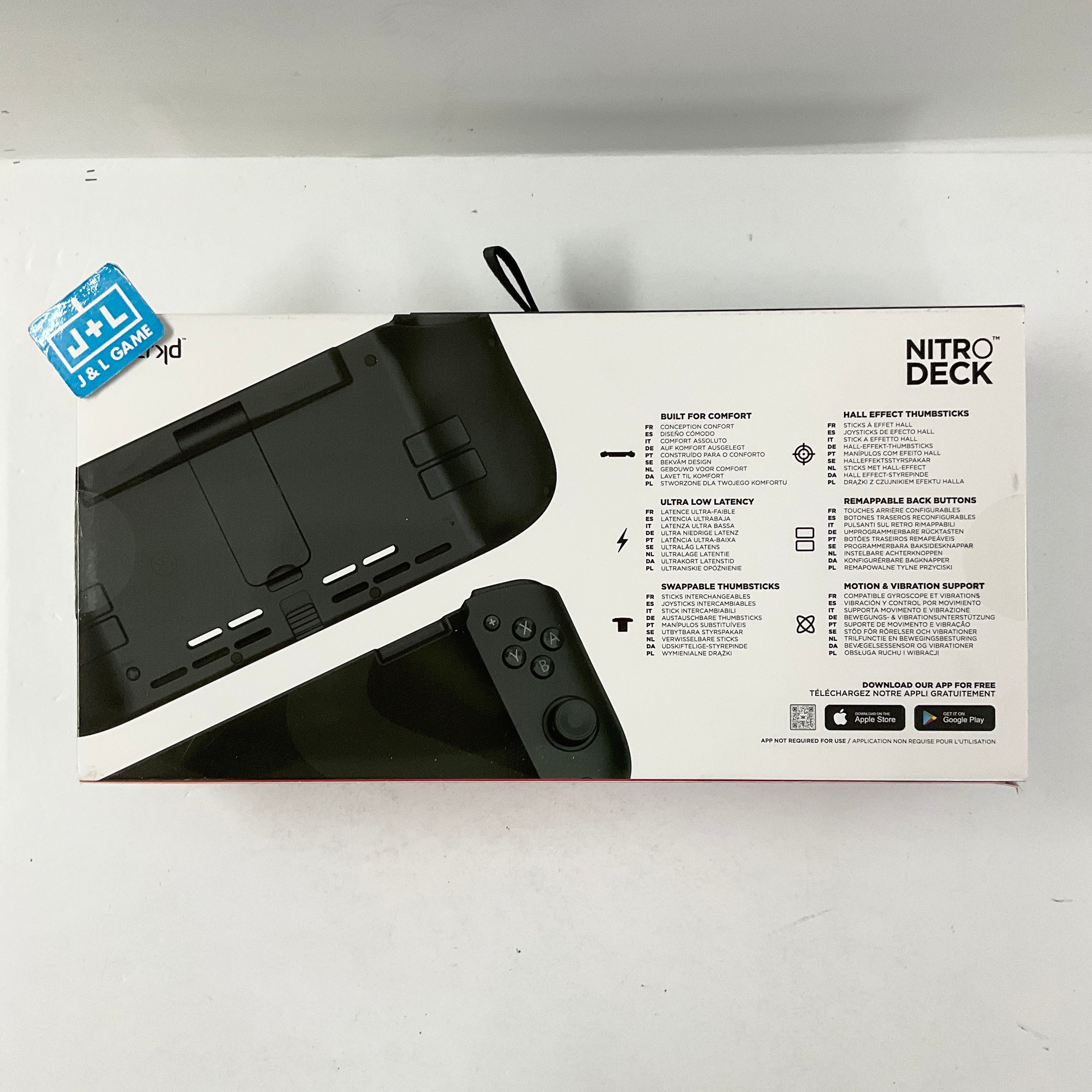 CRKD Nitro Deck (Black) - (NSW) Nintendo Switch ACCESSORIES CRKD   