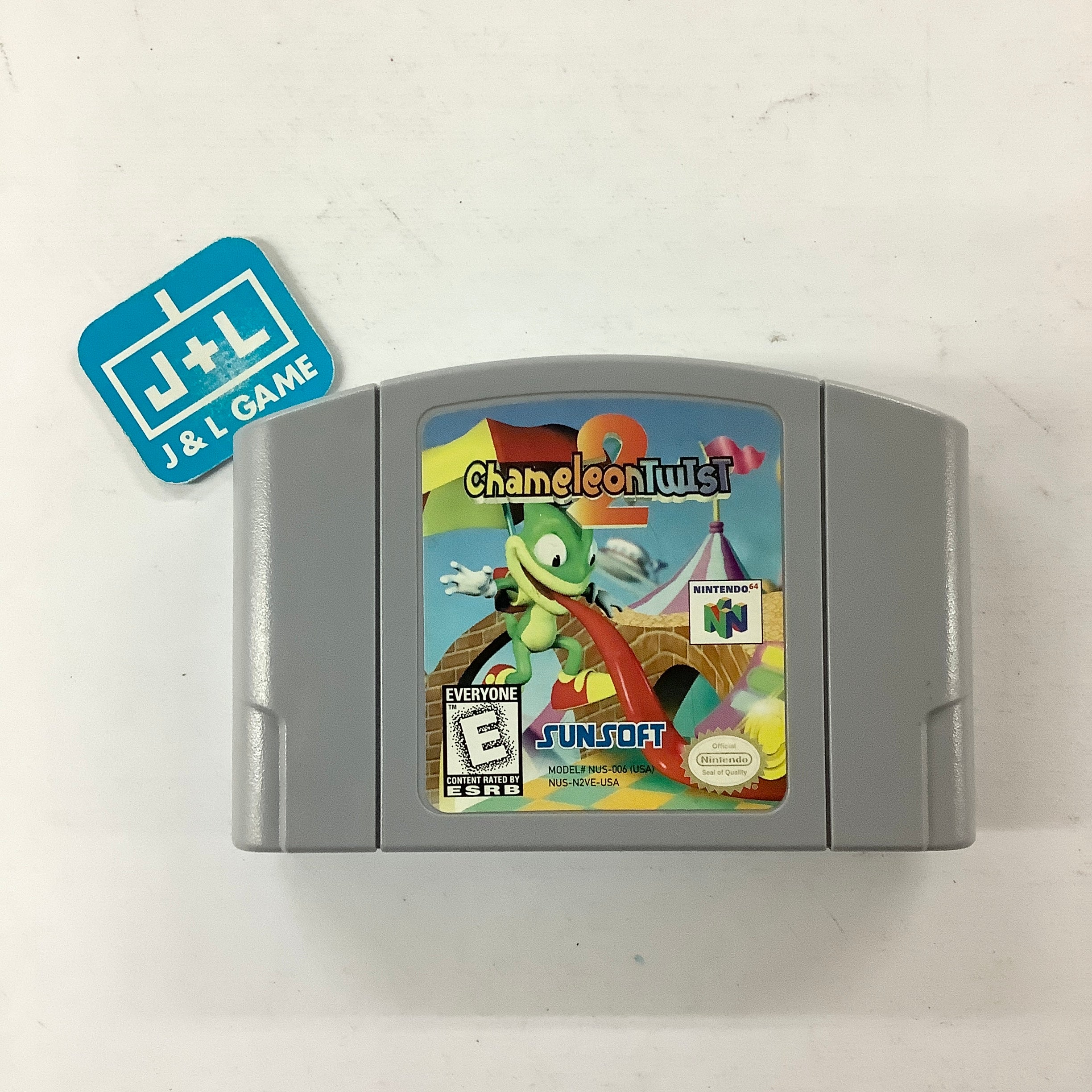 Chameleon Twist 2 - (N64) Nintendo 64 [Pre-Owned] Video Games SunSoft   