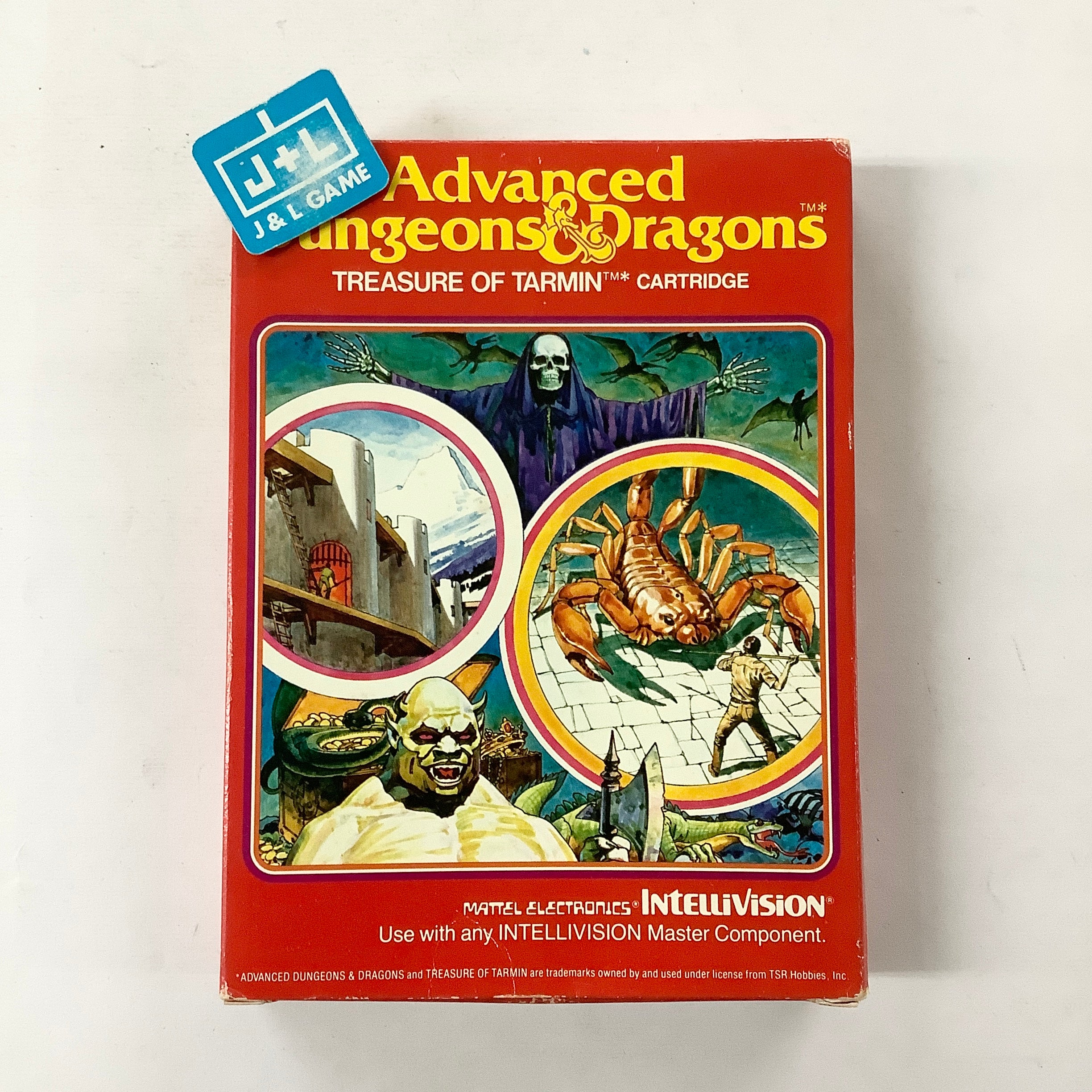 Advanced Dungeons & Dragons: Treasure of Tarmin - (INTV) Intellivision [Pre-Owned] Video Games Mattel   