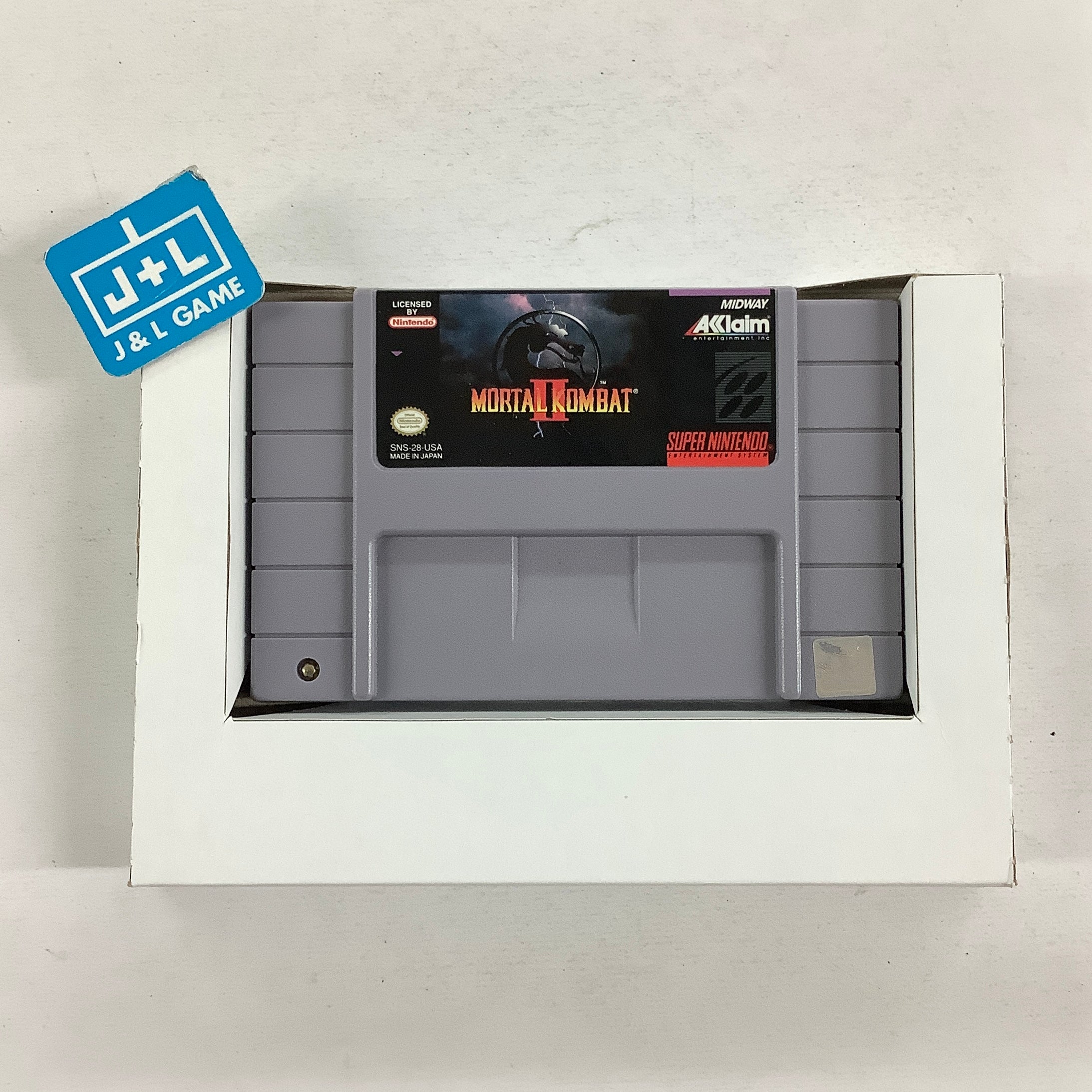 Mortal Kombat II - (SNES) Super Nintendo [Pre-Owned] Video Games Acclaim