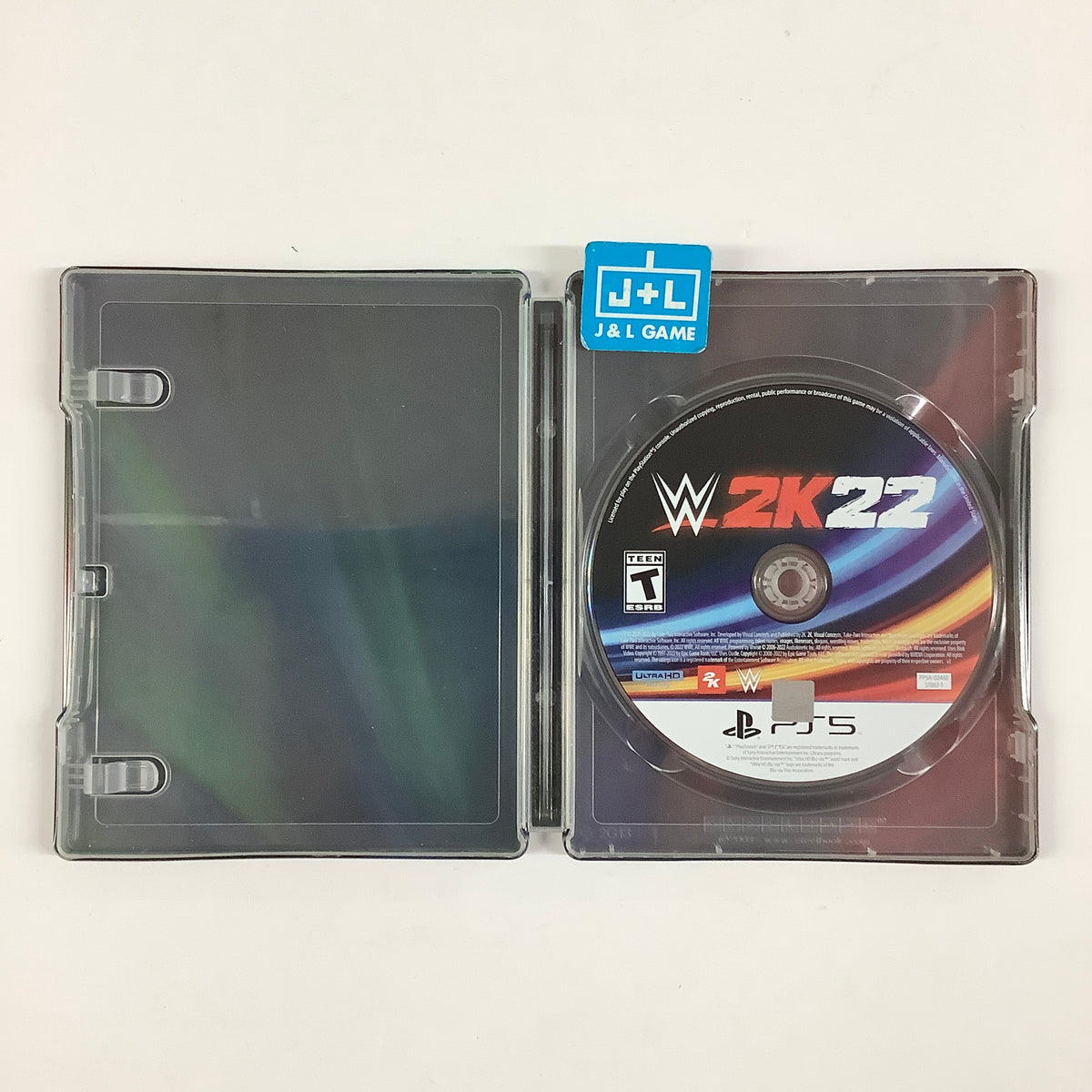 WWE 2K22 (SteelBook) - (PS5) PlayStation 5 [Pre-Owned]