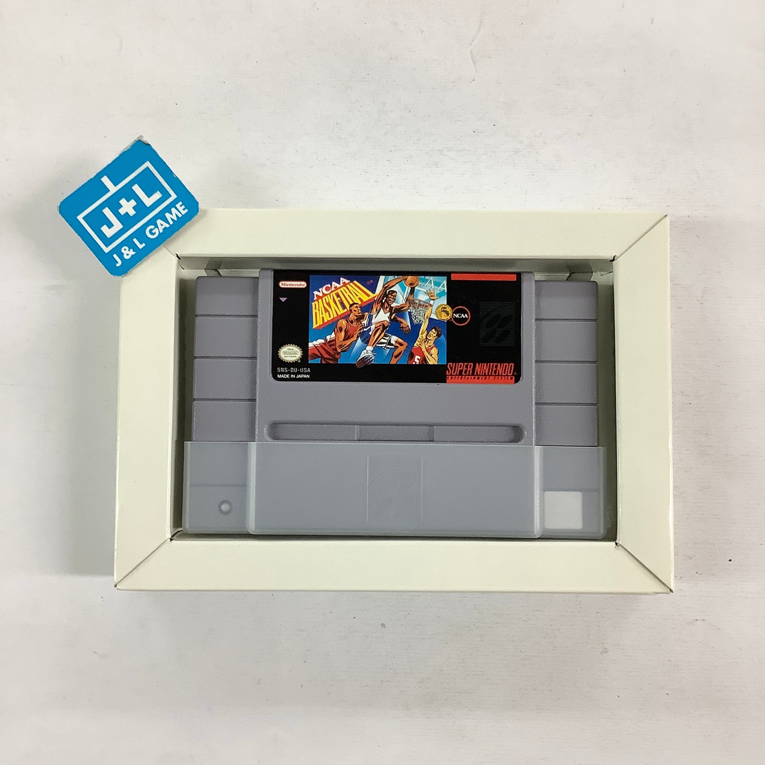 NCAA Basketball - (SNES) Super Nintendo [Pre-Owned] Video Games Acclaim