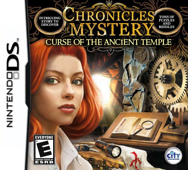 Chronicles of Mystery Curse of the Ancient Temple - (NDS) Nintendo DS [Pre-Owned] Video Games Nintendo   