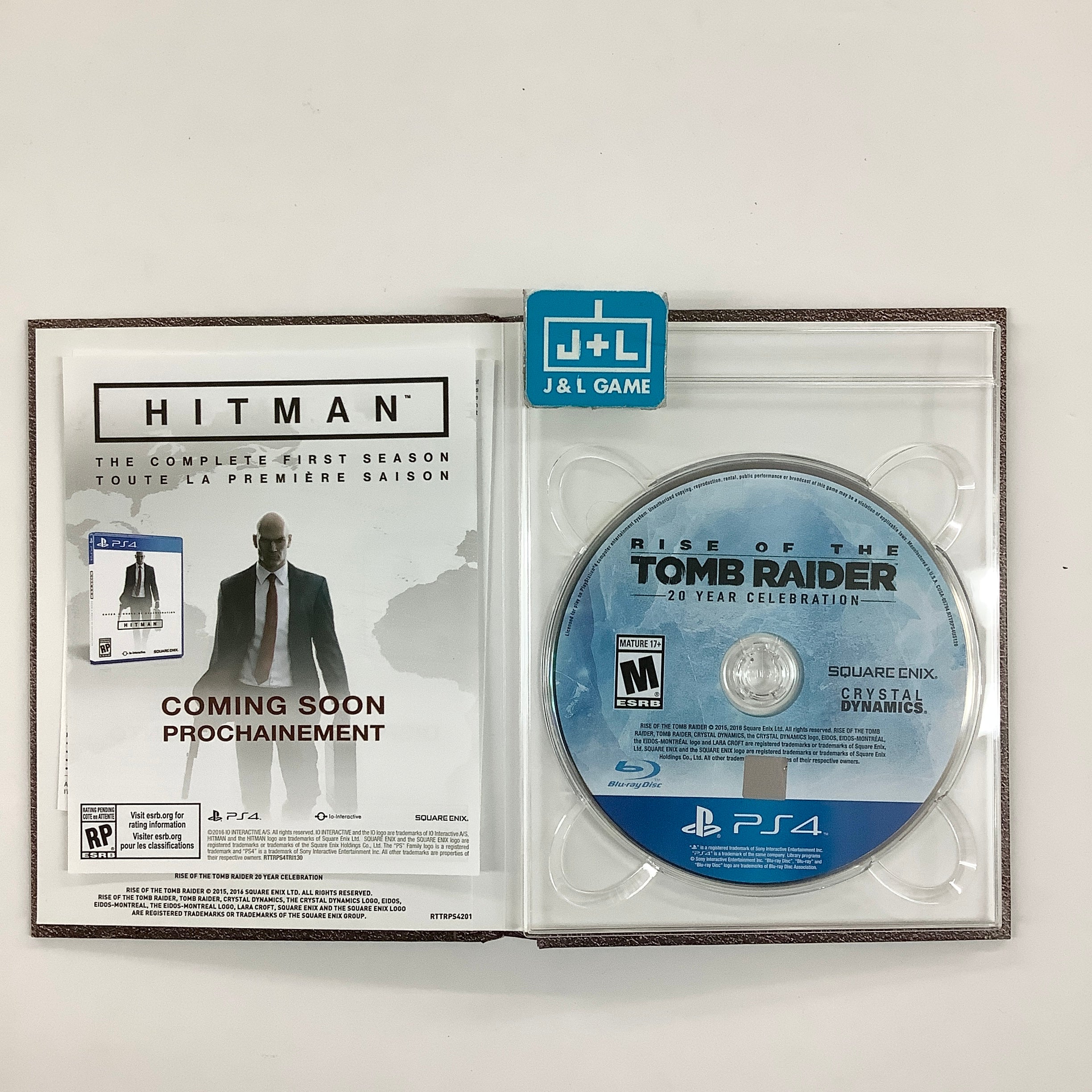 Rise Of Tomb Raider - 20 Year Celebration Edition - (PS4) PlayStation 4 [Pre-Owned] Video Games Square Enix