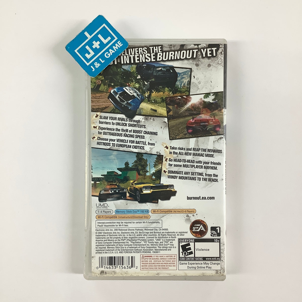 Burnout Dominator - SONY PSP [Pre-Owned] Video Games Electronic Arts