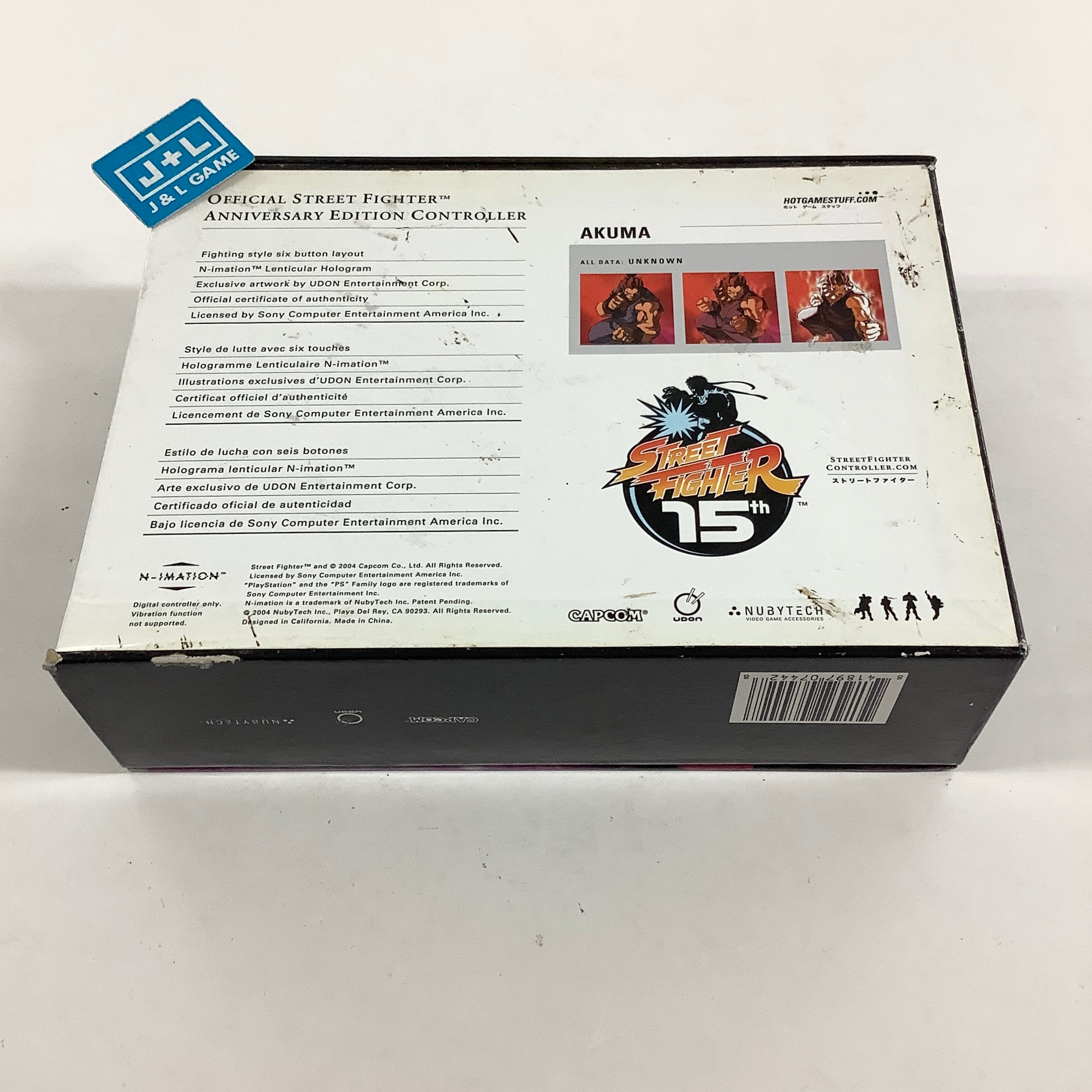 PlayStation 2 Street Fighter 15th Anniversary Edition Controller ( AKUMA ) - (PS2) PlayStation 2 [Pre-Owned] ( European Import ) Accessories Capcom
