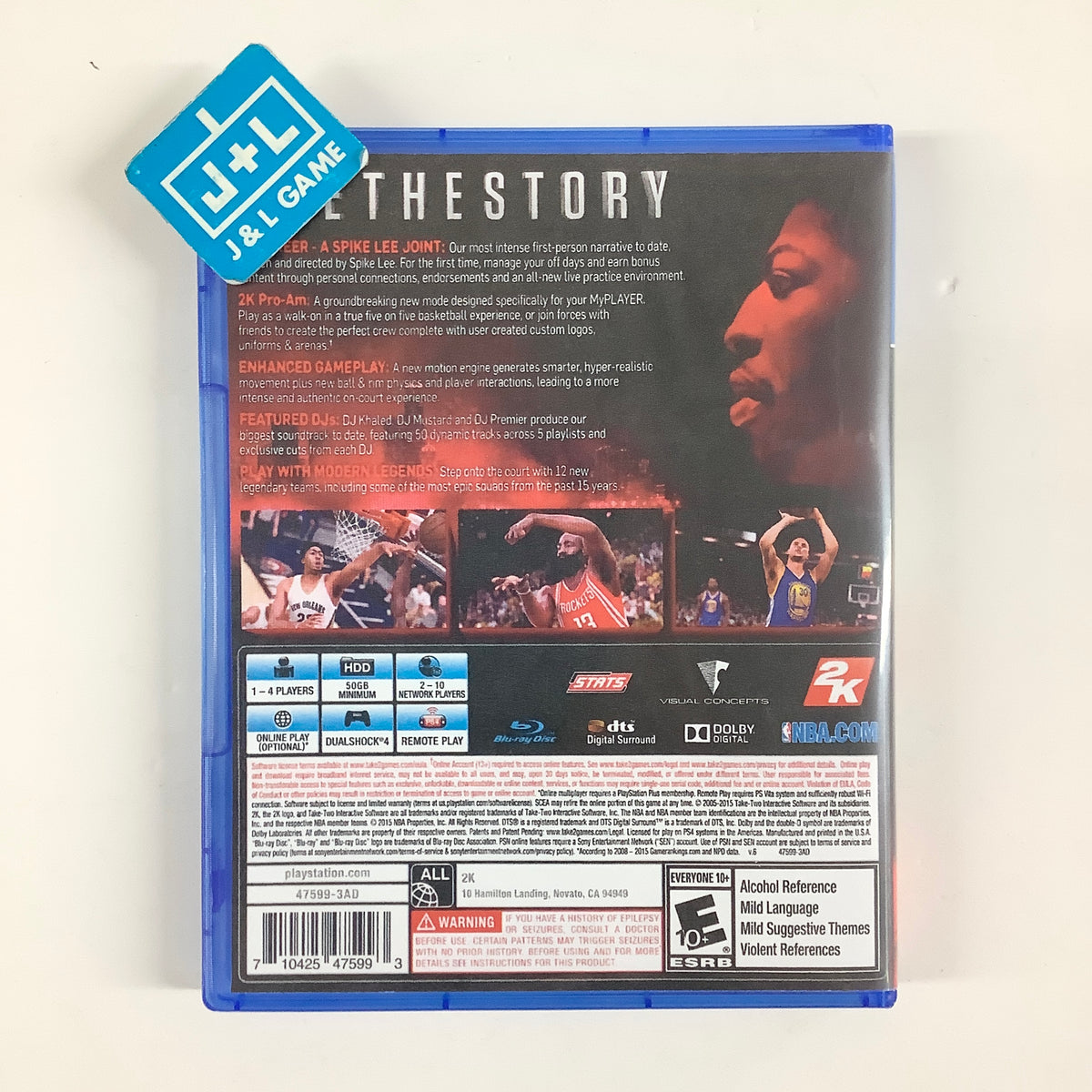 NBA 2K16 - (PS4) PlayStation 4 [Pre-Owned] Video Games 2K Sports