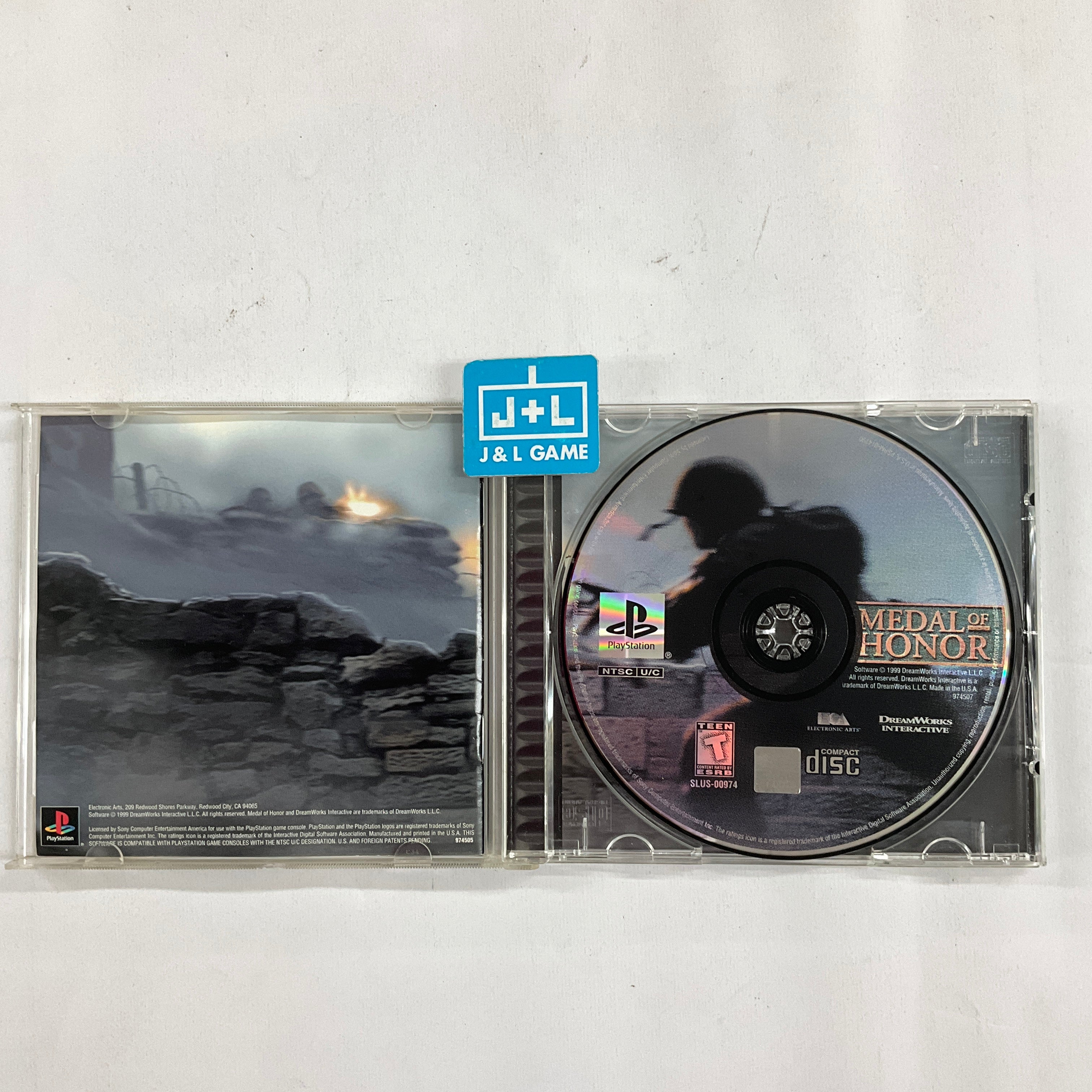 Medal of Honor - (PS1) PlayStation 1 [Pre-Owned] Video Games Electronic Arts