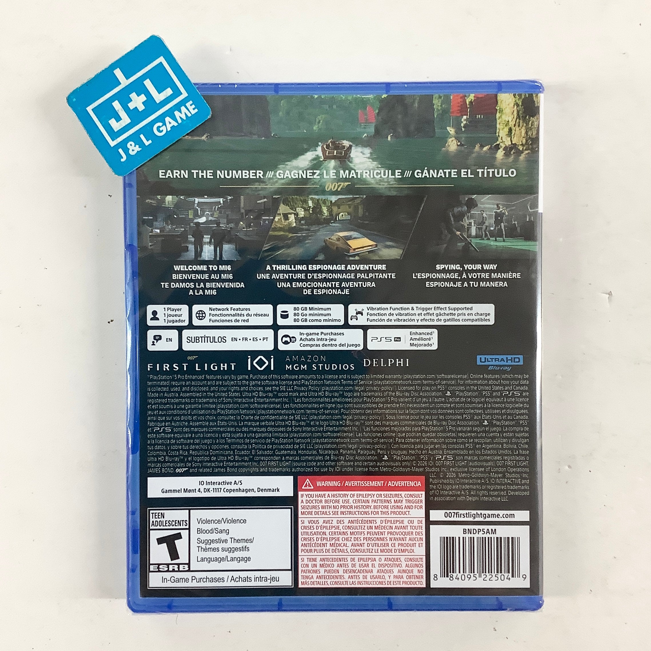 007 First Light - (PS5) PlayStation 5 Video Games IOI