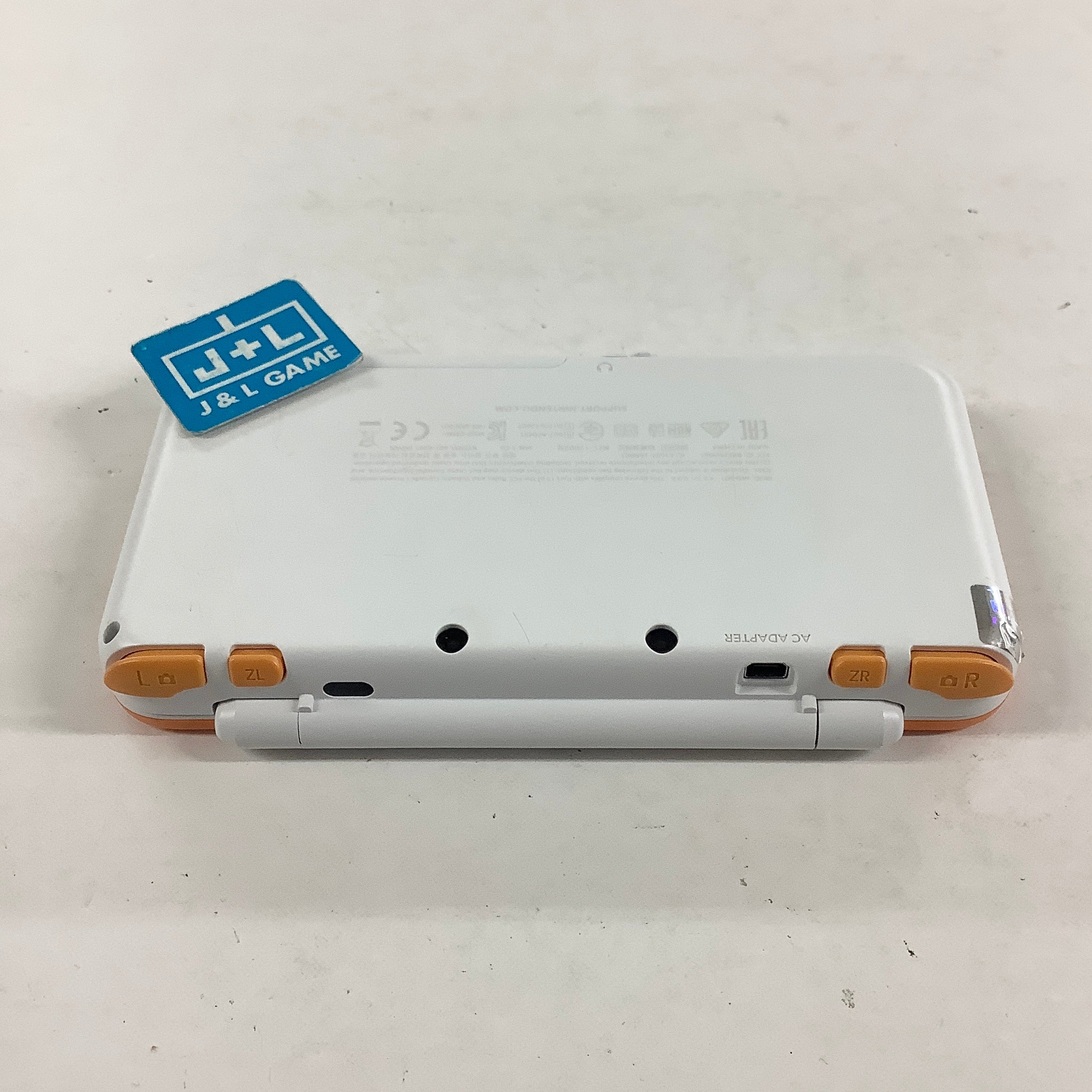 New Nintendo 2DS XL Console (White + Orange) - Nintendo 3DS [Pre-Owned] CONSOLE Nintendo