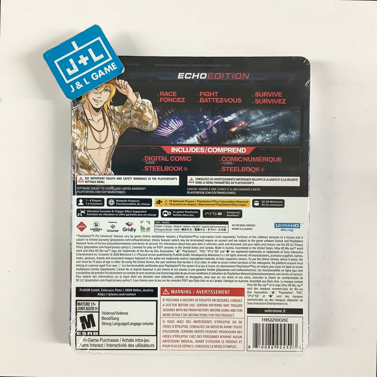 Screamer (SteelBook) - (PS5) PlayStation 5