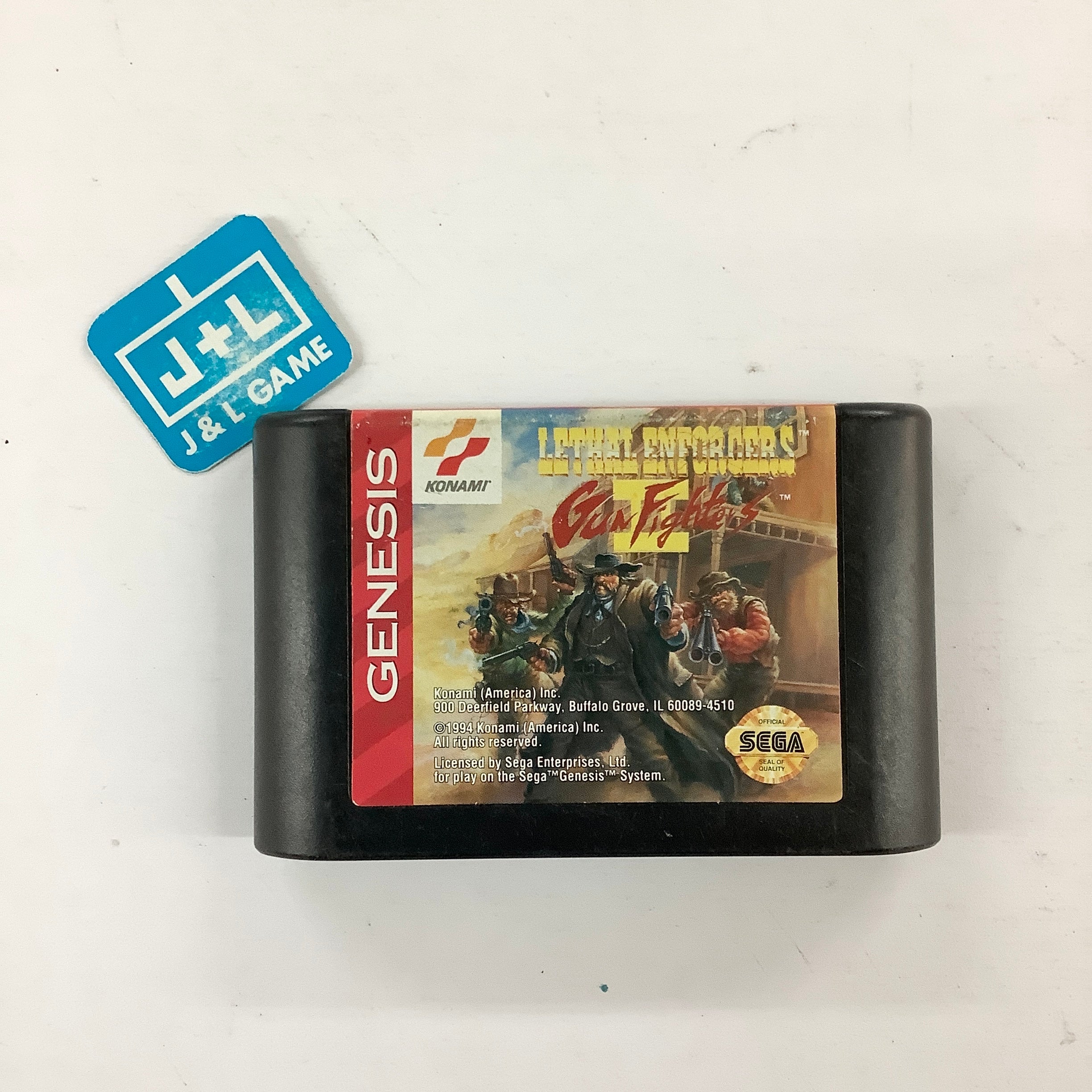 Lethal Enforcers II: Gun Fighters - (SG) SEGA Genesis [Pre-Owned