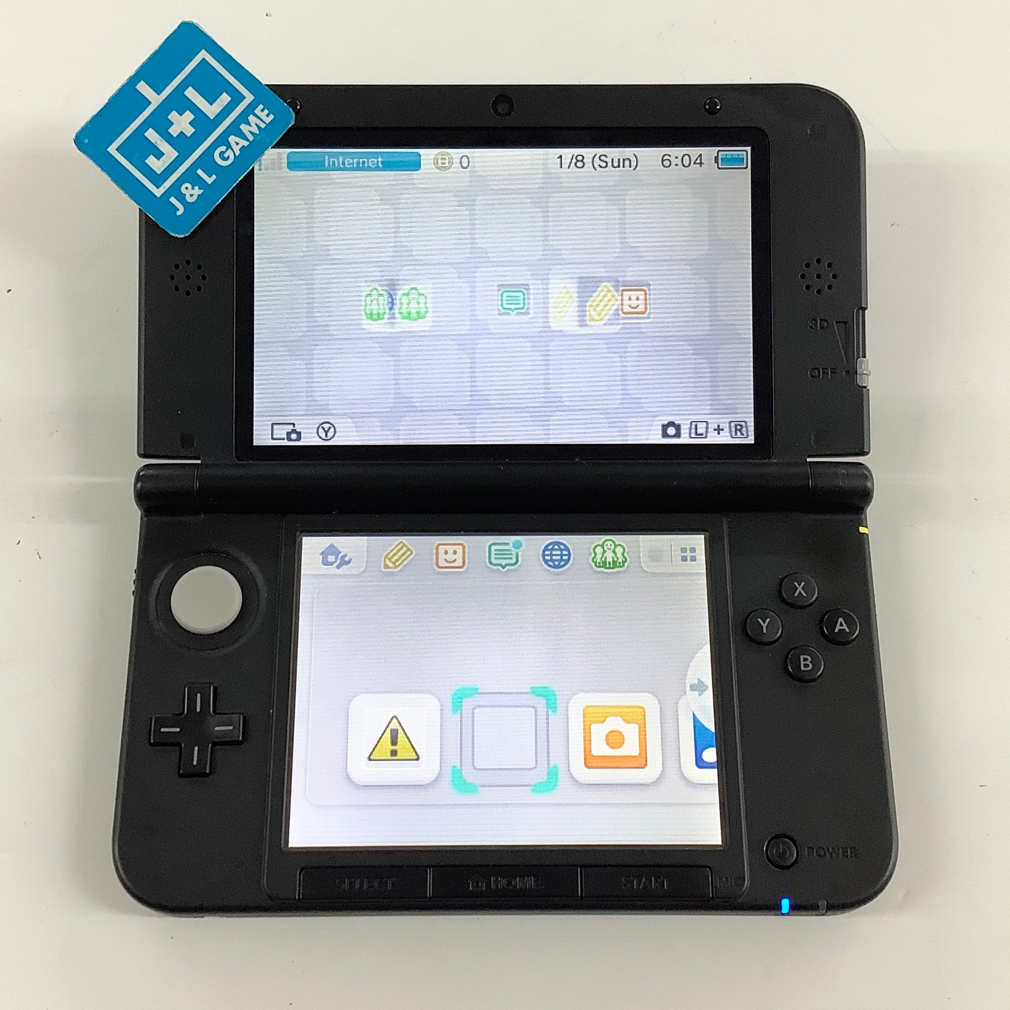 Nintendo 3DS XL Console (Black) - Nintendo 3DS [Pre-Owned] Consoles Nintendo