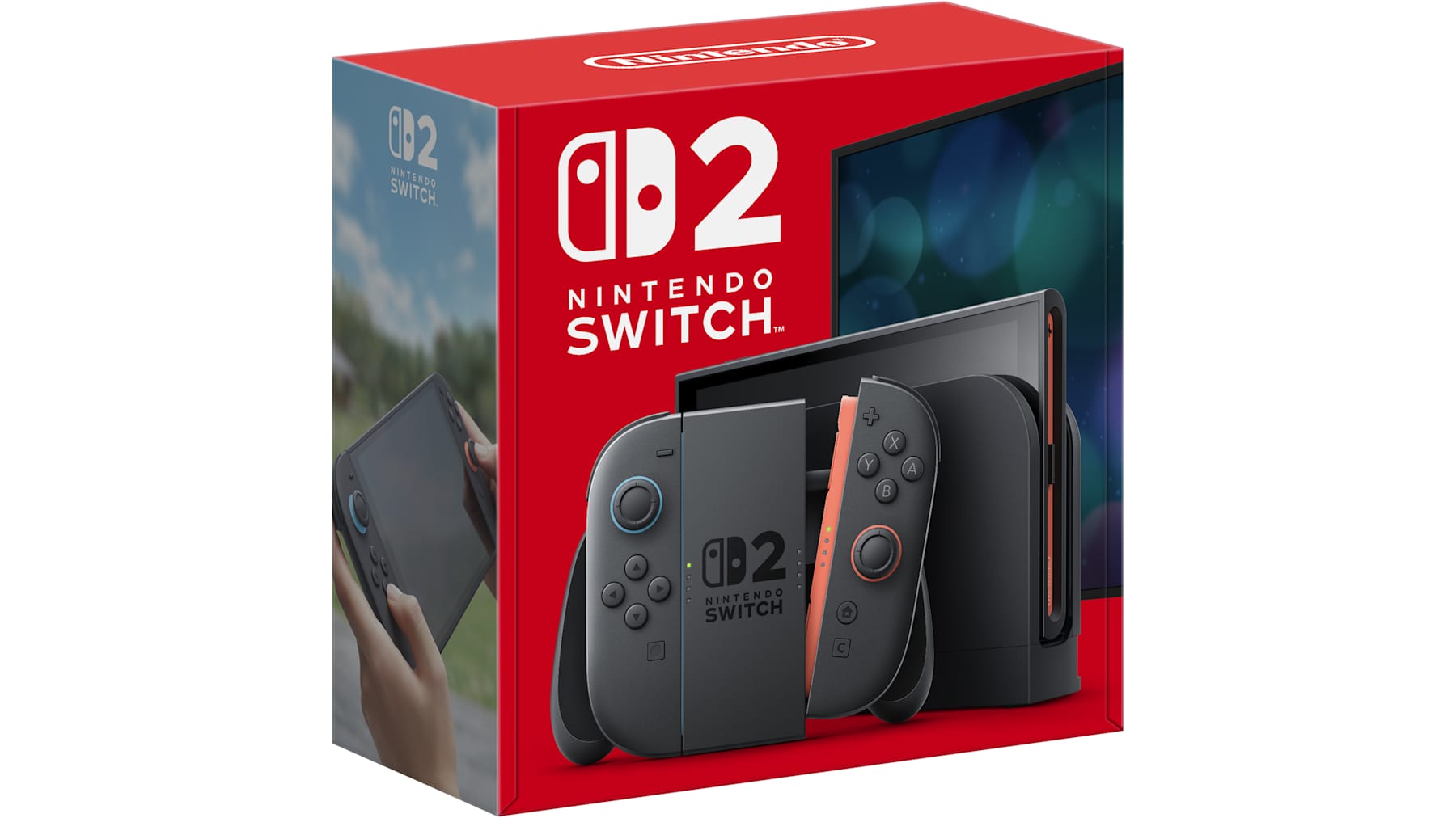 Nintendo Switch 2 (Light Blue/Light Red) - (NS2) Nintendo Switch 2 Consoles Nintendo