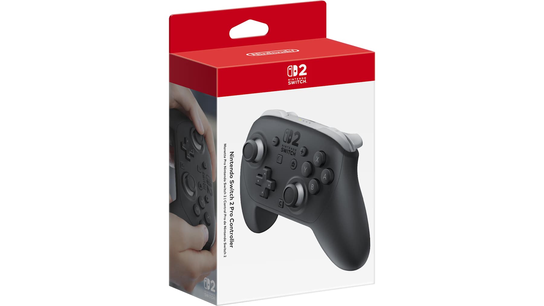 Nintendo Switch 2 Pro Controller (Black) - (NS2) Nintendo Switch 2 Accessories Nintendo