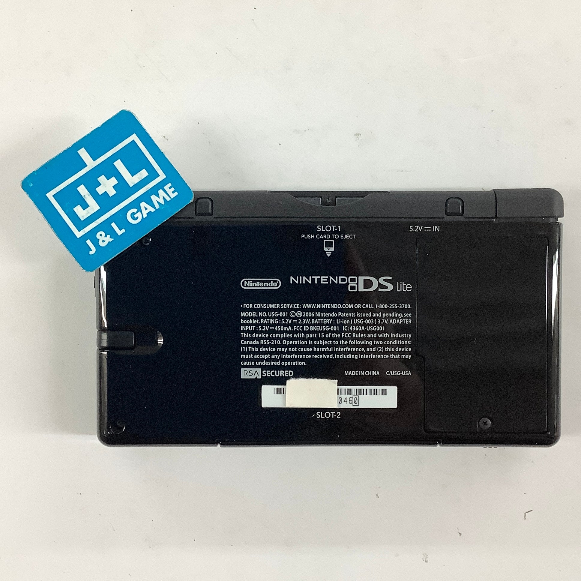 Nintendo DS Lite Console (Onyx) - (NDS) Nintendo DS [Pre-Owned] Consoles Nintendo