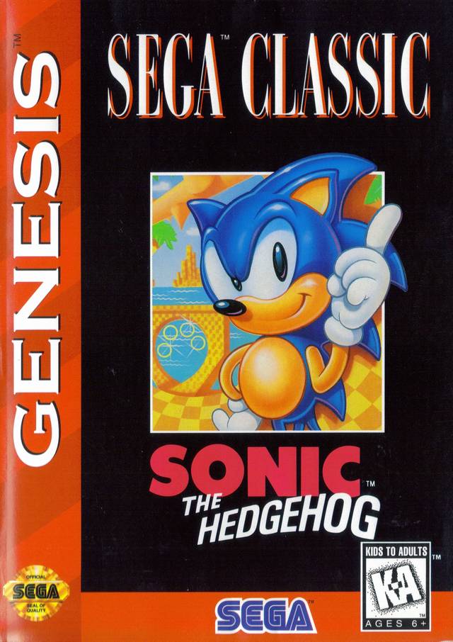Sonic the Hedgehog (Sega Classic) - (SG) SEGA Genesis [Pre-Owned] Video Games Sega