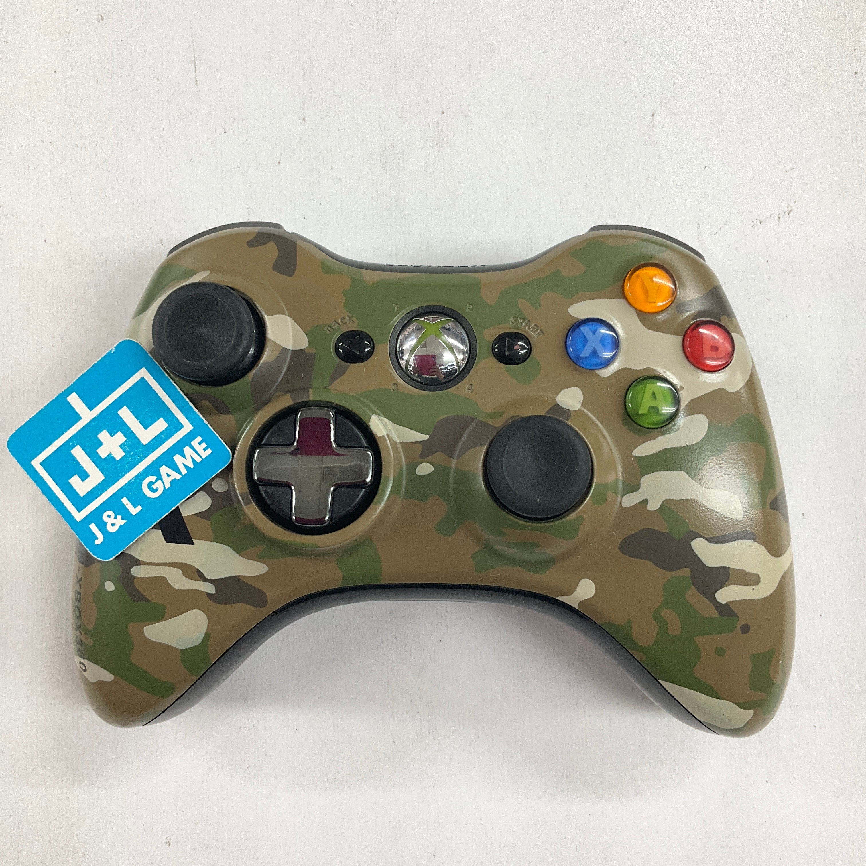 Microsoft Xbox 360 Wireless Controller (Camouflage)- Xbox 360 [Pre-Owned] Accessories Microsoft