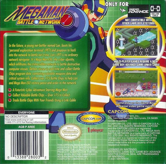 Mega Man Battle Network - (GBA) Game Boy Advance [Pre-Owned] Video Games Capcom   
