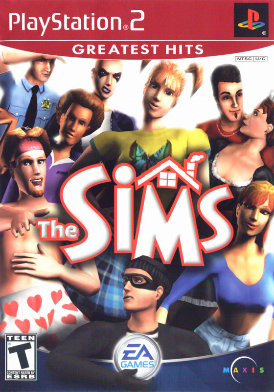 The Sims (Greatest Hits) - (PS2) PlayStation 2 [Pre-Owned] Video Games EA Games